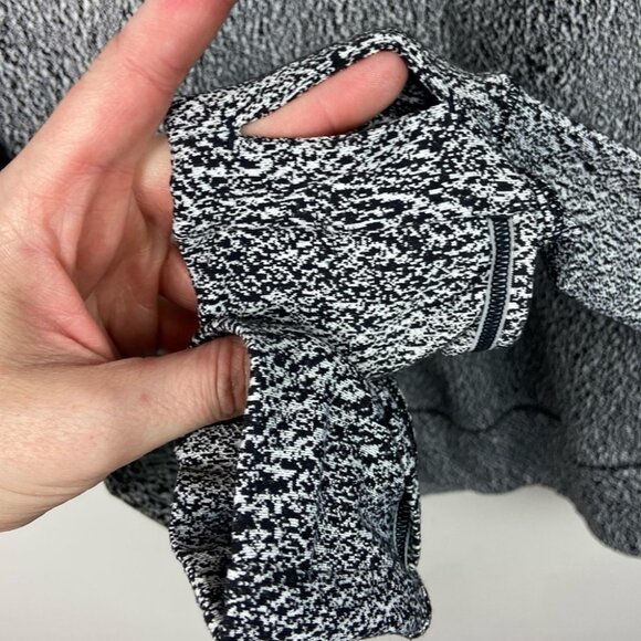 Lululemon Rush Hour Long Sleeve Running Pullover Top Size 2 Grey Running Shirt - Picture 10 of 12